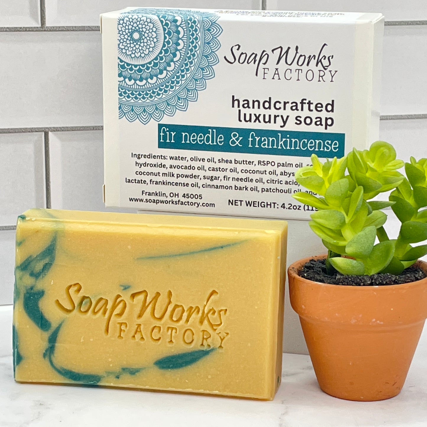 Fir Needle & Frankincense Luxury Soap