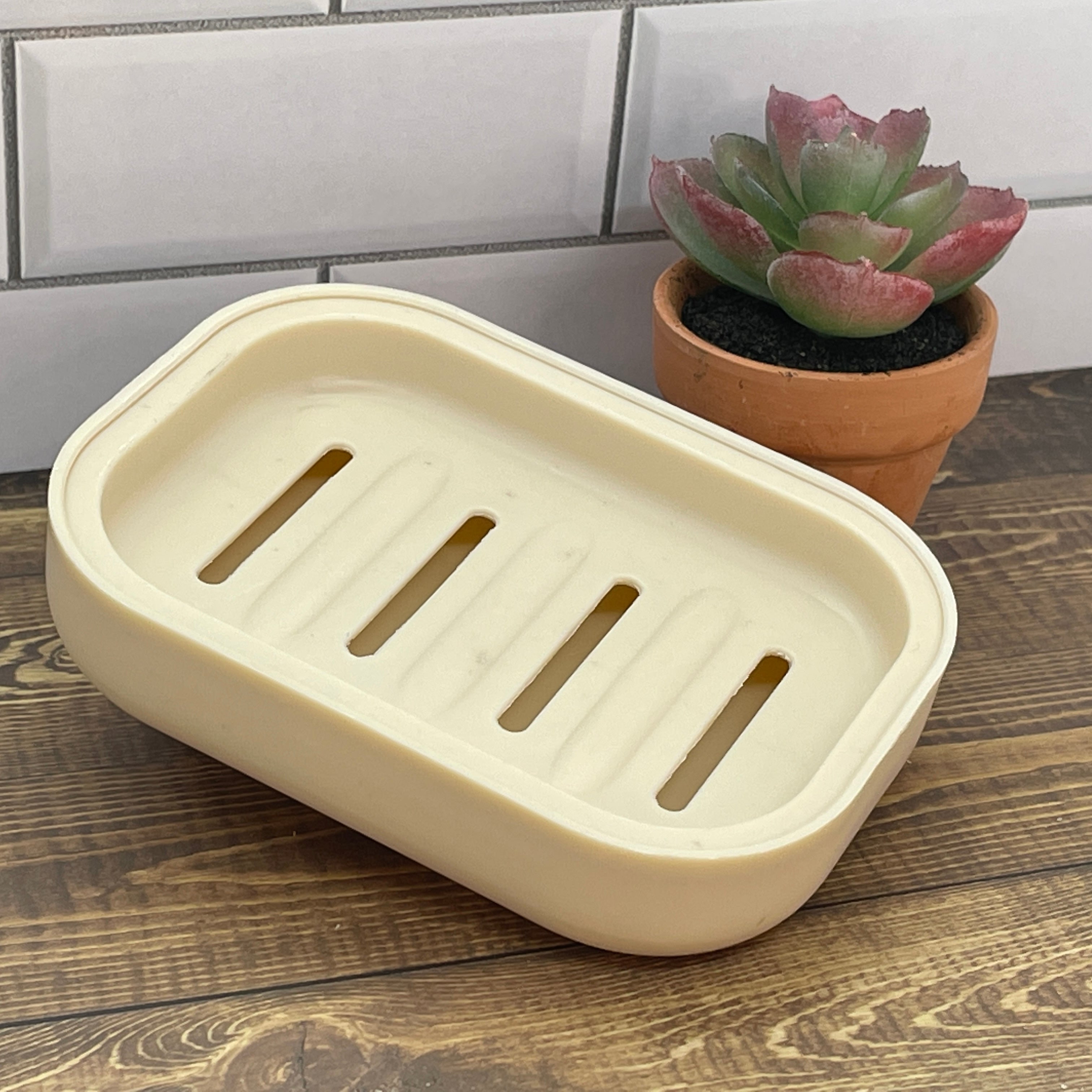 Plastic Drainable Soap Tray Soapworks Factory   Plastickhakitwopartsoaptray 